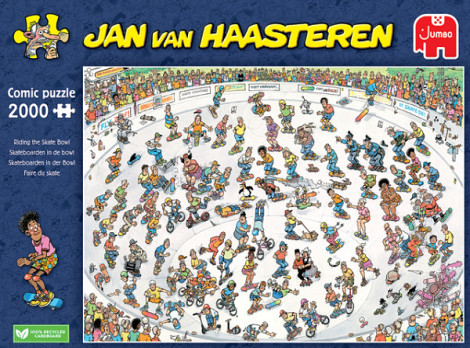 Puzzel Jan van Haasteren Skatebowl 2000 stukjes