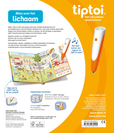 tiptoi® Alles over het lichaam
