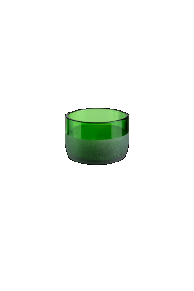 Iwas glas groen frosted, 12cl/4oz, 7,4 x 5,1cm, doos a 4 stuks