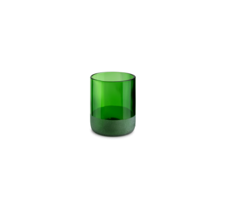 Iwas glas groen frosted, 25cl/8,5oz, 7,4 x 9cm, doos a 4 stuks