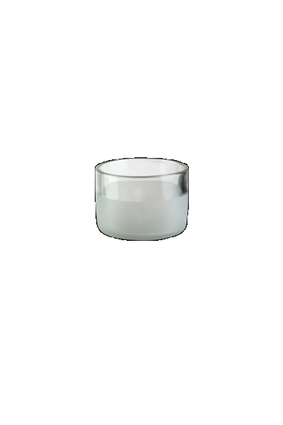 Iwas glas helder frosted, 12cl/4oz, 7,4 x 5,1cm, doos a 4 stuks