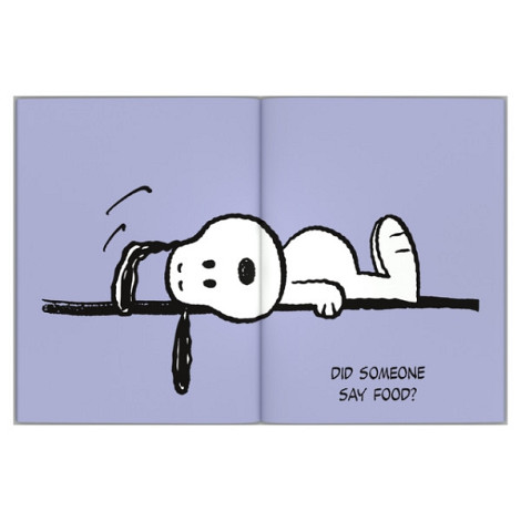 Schoolagenda 25-26 Lannoo Snoopy 1dag/1pagina met inserts lila