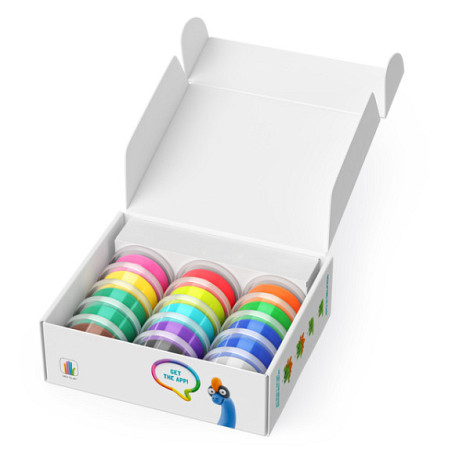 Klei Hey Clay dinos set à 15 delen