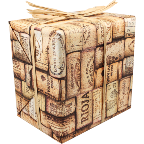 Cadeaupapier 50cm 200m 60gr Kurk d'Vin