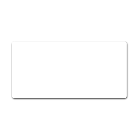 Stickers 100x48mm 1000 stuks wit