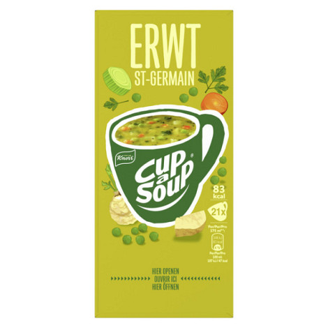 Cup-a-Soup Knorr erwtensoep 21x175ml
