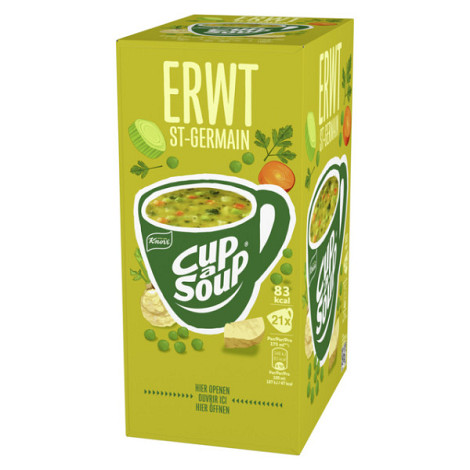 Cup-a-Soup Knorr erwtensoep 21x175ml