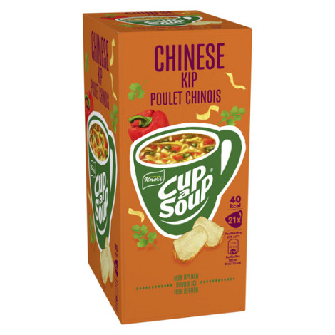 Cup-a-Soup Knorr Chinese kip 21x175ml