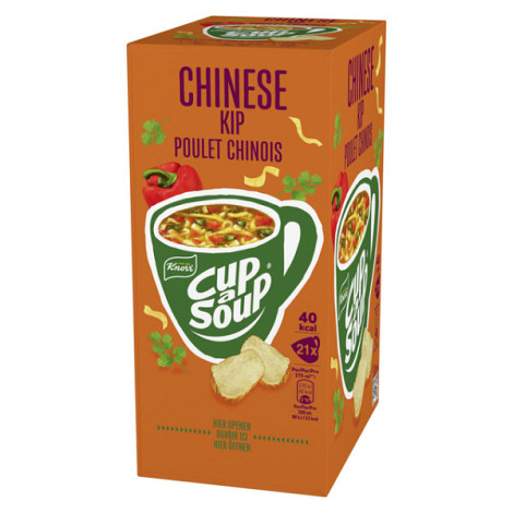 Cup-a-Soup Knorr Chinese kip 21x175ml