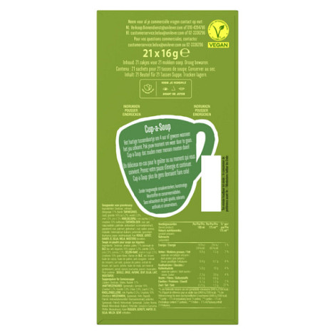 Cup-a-Soup Knorr groente 21x175ml
