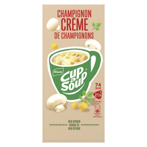 Cup-a-Soup Knorr champignon crème 21x175ml