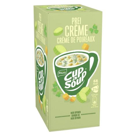 Cup-a-Soup Knorr prei-crème 21x175ml