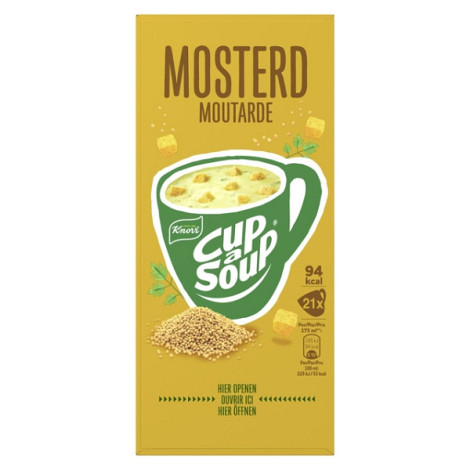 Cup-a-Soup Knorr mosterd 21x175ml