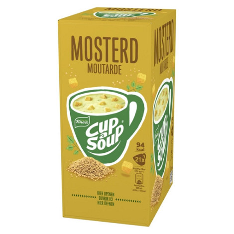 Cup-a-Soup Knorr mosterd 21x175ml
