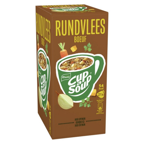 Cup-a-Soup Knorr rundvlees 21x175ml