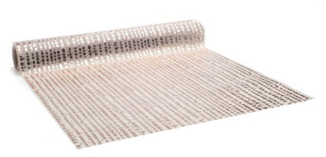 Tafelloper Deco runner Noble ribbon koper 2,5 meter x 28 cm (OP=OP)
