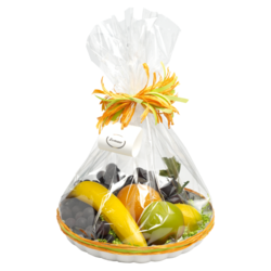 Folie rol opp25mu 60cm x 50mtr transparant  fruitmandfolie