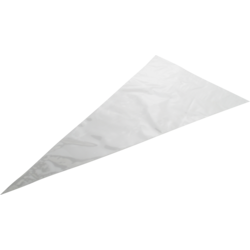 Puntzakken 25x46cm snoep 250 stuks transparant