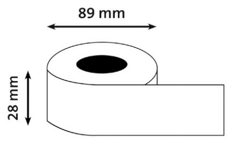 Etiket Dymo 99010 BUDGET labelwriter 89x28mm 130 stuks