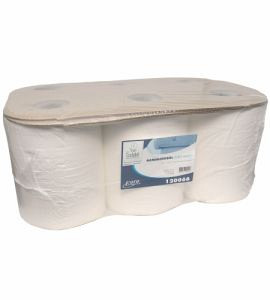 ALTERNATIEF Euro Matic handdoekrol plus wit 21cm x 150mtr 6 rol