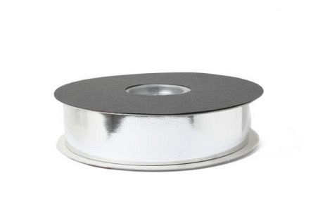 Metallic/Miroir krullint 30mmx100m zilver