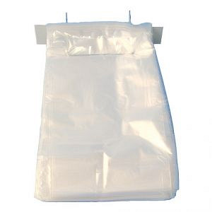 Beugelzak pp 26x44 + 2x4cm 22my transparant 1000 stuks