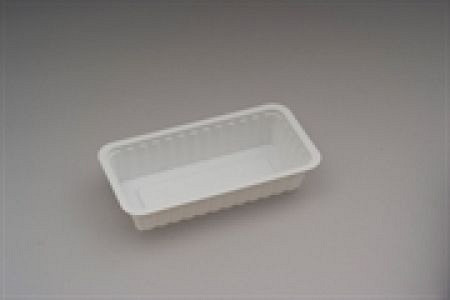 bakje PS A5 breed kroket 150x77x30mm 2000 stuks wit