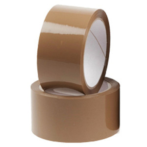 Tape - 50mmx66mtr New Age platinum Bruin
