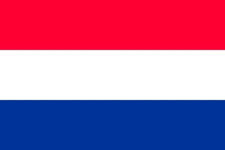 Vlag rood-wit-blauw nederland stof 100x150cm