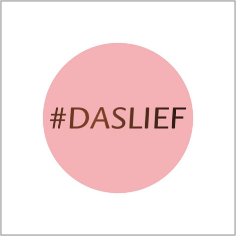 Etiket / Sticker #'Das lief' 500 stuks