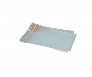PP Verzendenvelop 258x370mm + 50mm transparant 50 stuks met kleefstrip