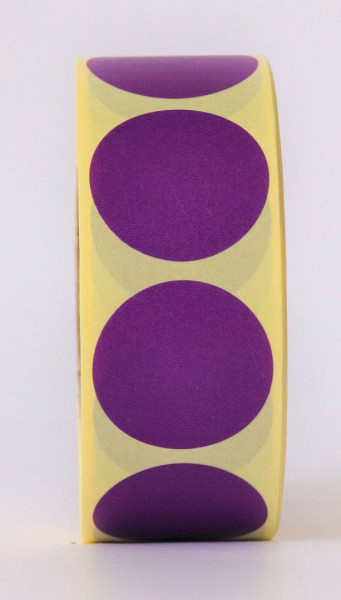 Sluitzegel / sticker / etiket rond 30mm 1000 stuks PAARS