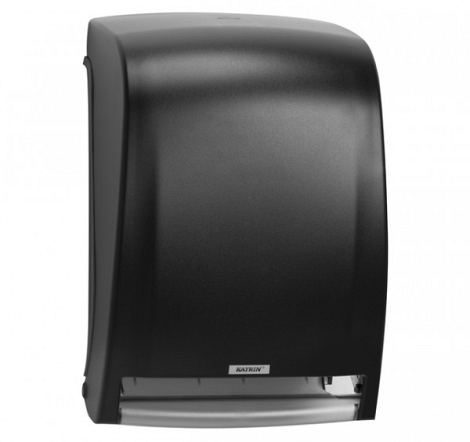 Dispenser Katrin 104438 handdoekrol elektrisch zwart