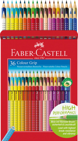 Kleurpotloden Faber-Castell 2001 assorti set à 36 stuks