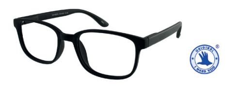 Leesbril I Need You +2.50 dpt Regenboog zwart