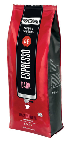 Koffie Douwe Egberts espresso bonen dark roast 1kg
