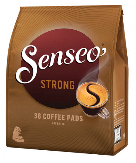 Koffiepads Douwe Egberts Senseo strong 36 stuks