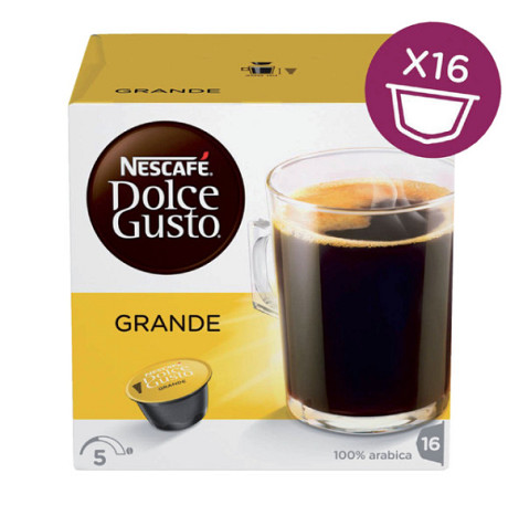 Koffiecups Dolce Gusto Grande 16 stuks