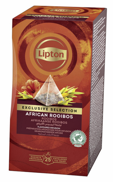 Thee Lipton Exclusive Afrikaanse rooibos 25x2gr