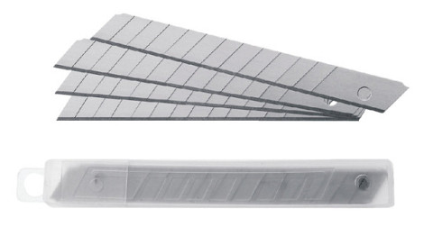 Snijmes Westcott professional 9mm met schuifsluiting grijs/zwart