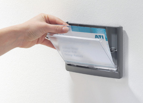Deurbordje Durable Click sign 149x105,5mm grafiet
