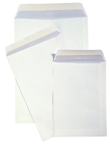 Envelop Hermes akte C5 162x229mm zelfklevend wit pak à 25 stuks