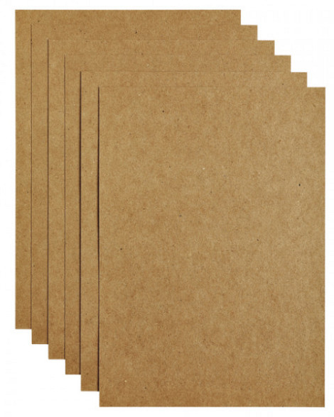 Kopieerpapier Papicolor A4 100gr 12vel kraft bruin