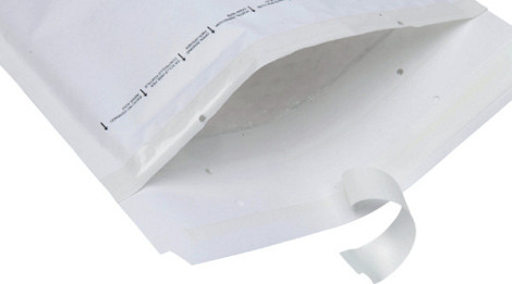 Envelop Quantore luchtkussen nr12 140x225mm wit 5 stuks