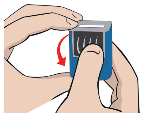 Woord-datumstempel Colop Printer Mini S 120/WD 12 teksten blauw