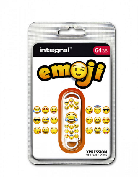 USB-Stick 2.0 Integral Xpression 64GB Emoji