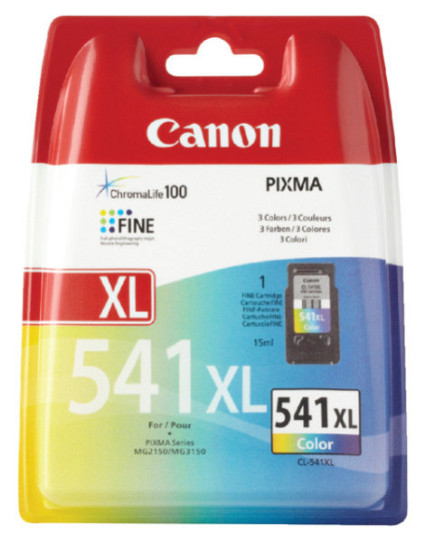 Inktcartridge Canon CL-541XL kleur