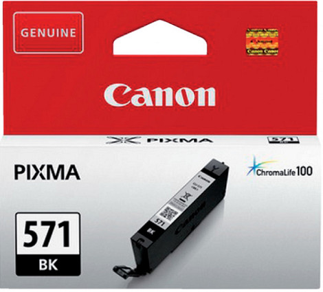 Inktcartridge Canon CLI-571 zwart