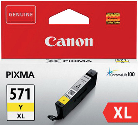 Inktcartridge Canon CLI-571XL geel