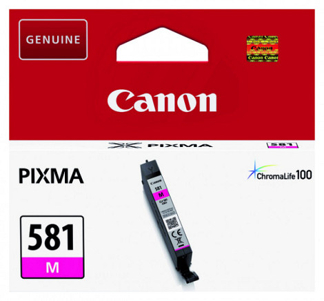 Inktcartridge Canon CLI-581 rood